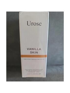 Urose Mini Vanilla Skin Body & Hair Fragrance Mist, 3 oz , New With Box